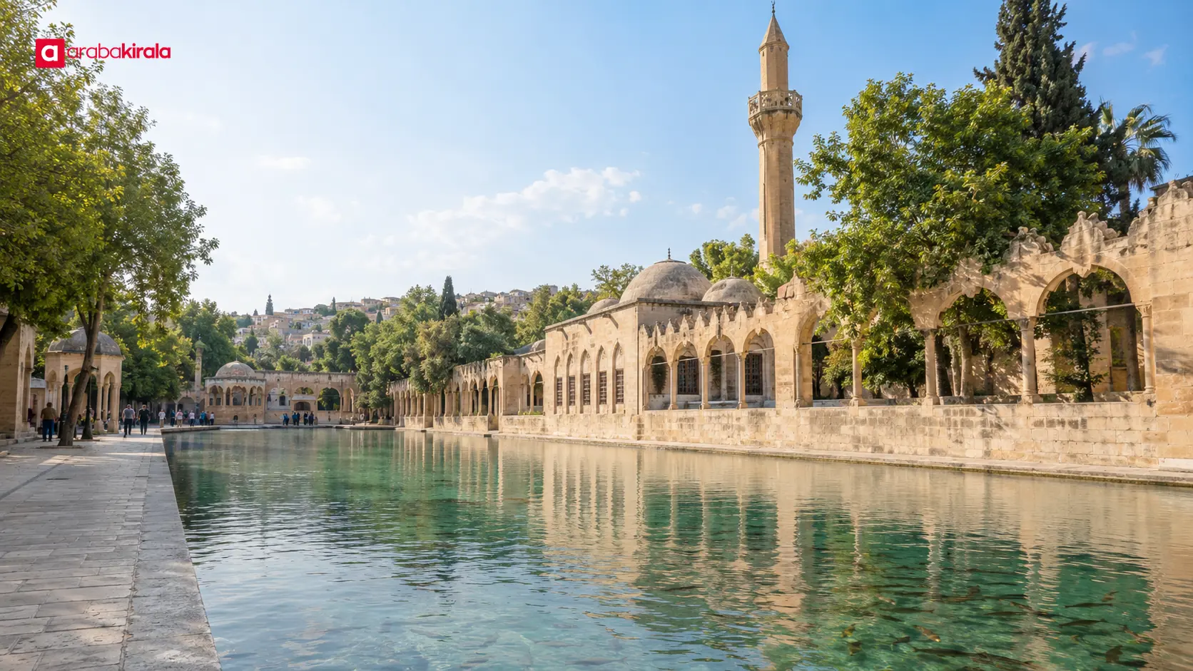 Şanlıurfa’da Balıklıgöl ve çevresindeki tarihî yapılar Şanlıurfa’da Balıklıgöl ve çevresindeki tarihî yapılar