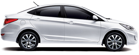 Hyundai Accent Blue